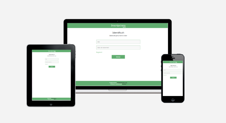 Nou software d’inscripcions: Guia al detall